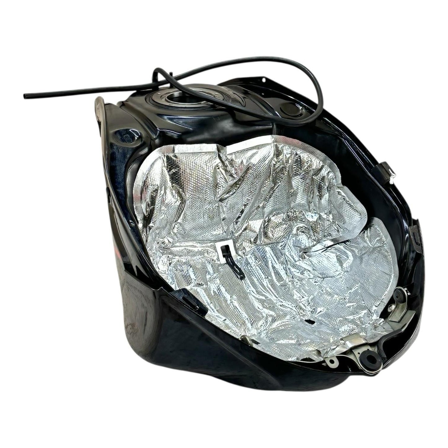 2007 2008 SUZUKI GSXR 1000 GAS TANK FUEL PETROL RESERVOIR BLACK STOCK OEM