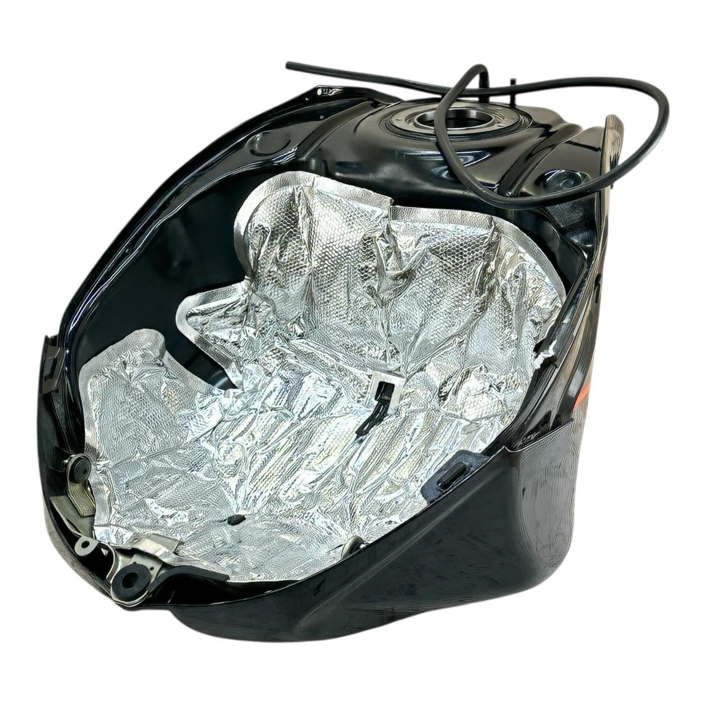 2007 2008 SUZUKI GSXR 1000 GAS TANK FUEL PETROL RESERVOIR BLACK STOCK OEM