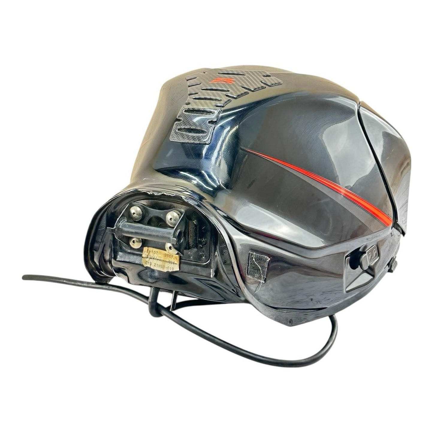 2007 2008 SUZUKI GSXR 1000 GAS TANK FUEL PETROL RESERVOIR BLACK STOCK OEM