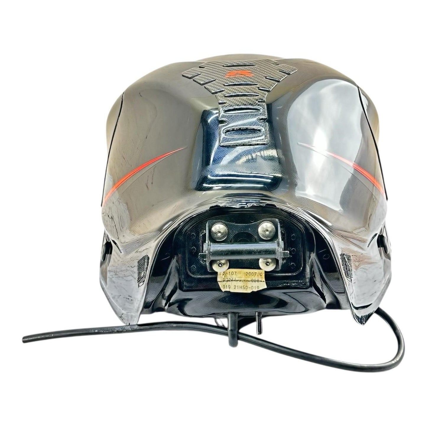 2007 2008 SUZUKI GSXR 1000 GAS TANK FUEL PETROL RESERVOIR BLACK STOCK OEM