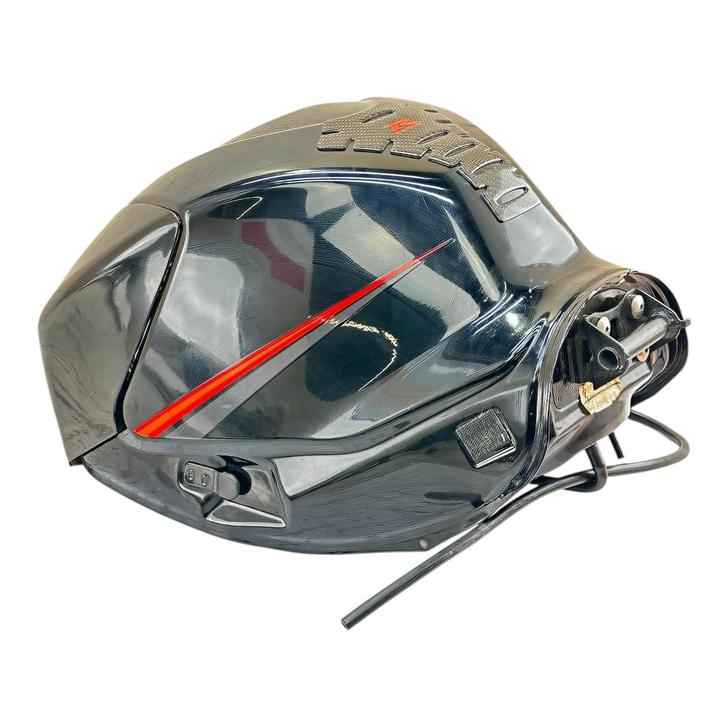 2007 2008 SUZUKI GSXR 1000 GAS TANK FUEL PETROL RESERVOIR BLACK STOCK OEM