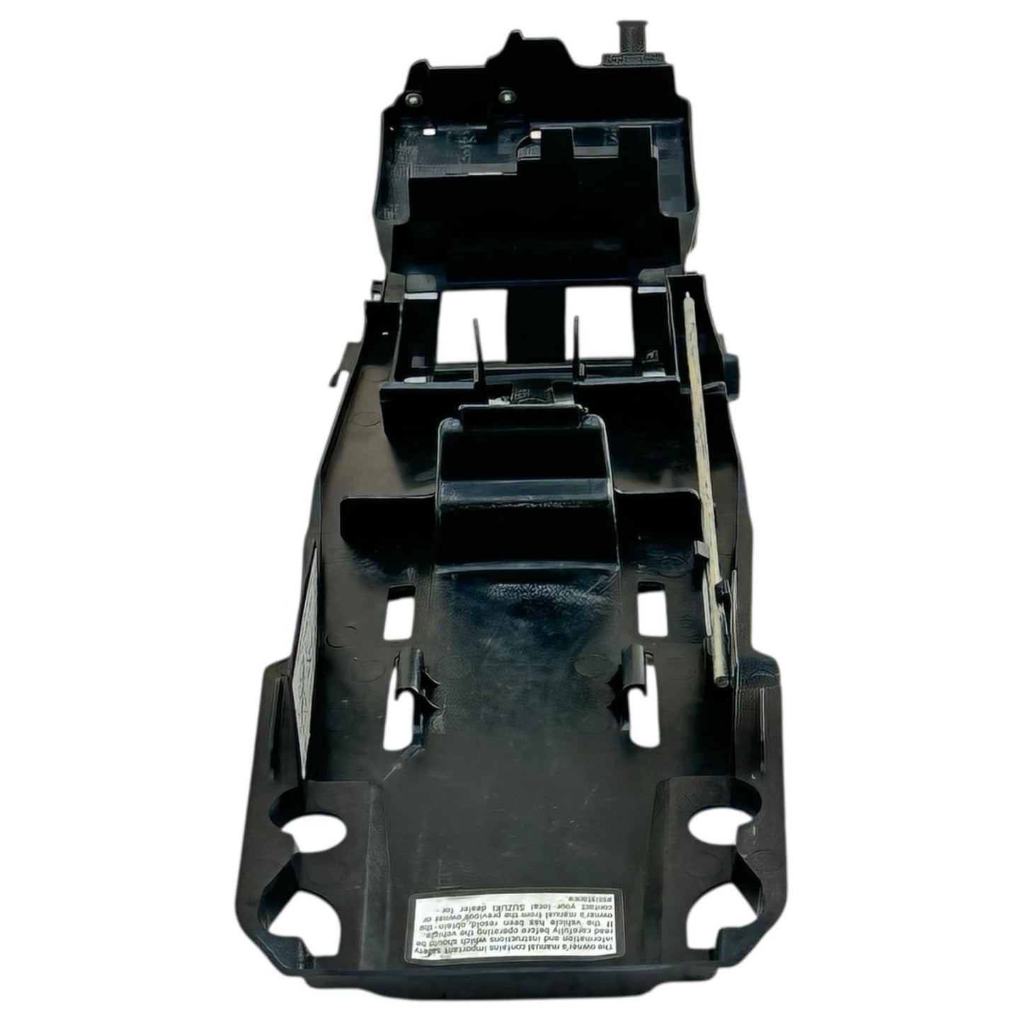 2007 2008 SUZUKI GSXR 1000 BATTERY TRAY HOLDER REAR UNDERTAIL BACK COWL PLASTIC