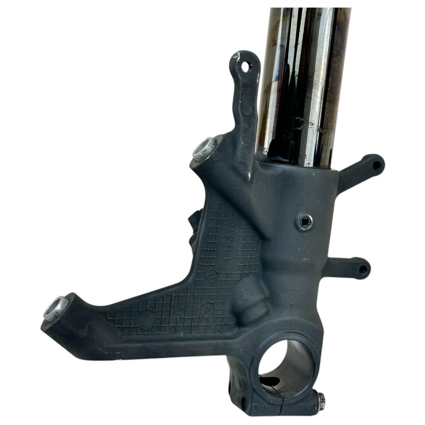 2007 2008 SUZUKI GSXR 1000 FORKS TRIPLE TREE FRONT SUSPENSION TUBES SET STOCK