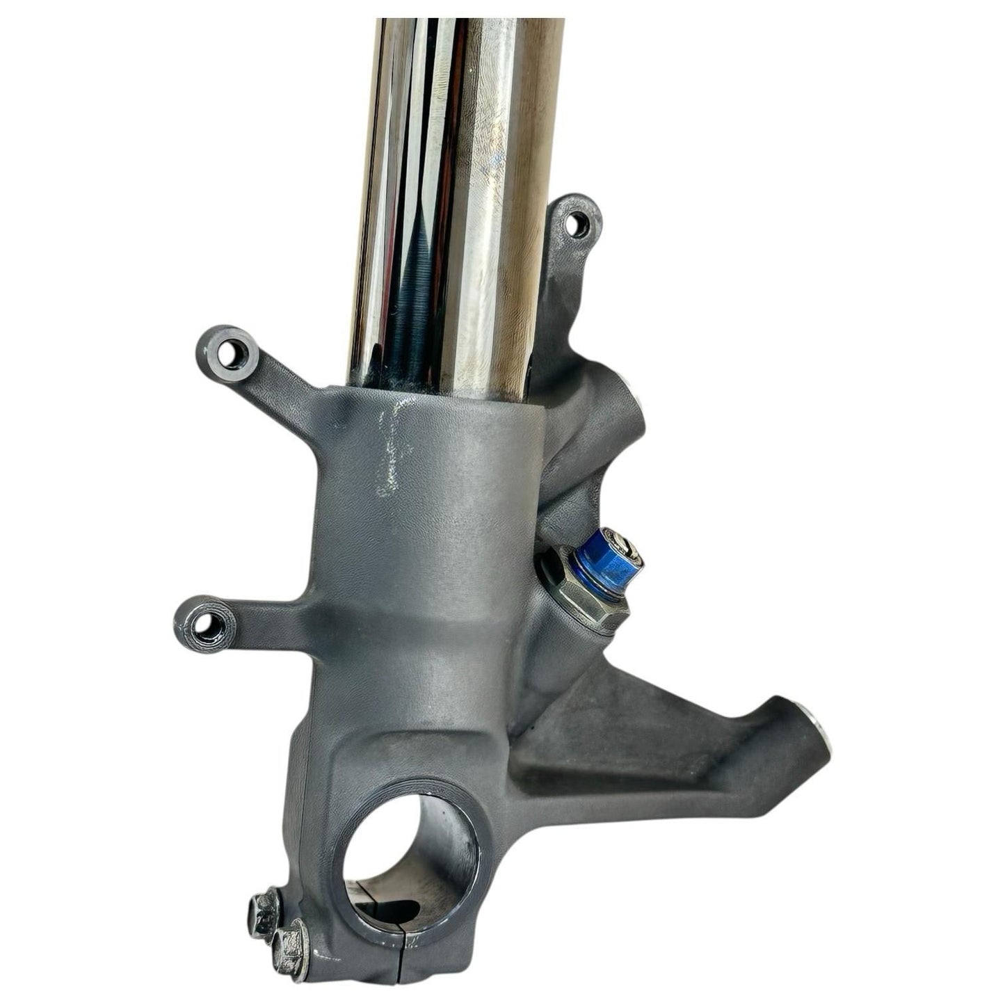 2007 2008 SUZUKI GSXR 1000 FORKS TRIPLE TREE FRONT SUSPENSION TUBES SET STOCK