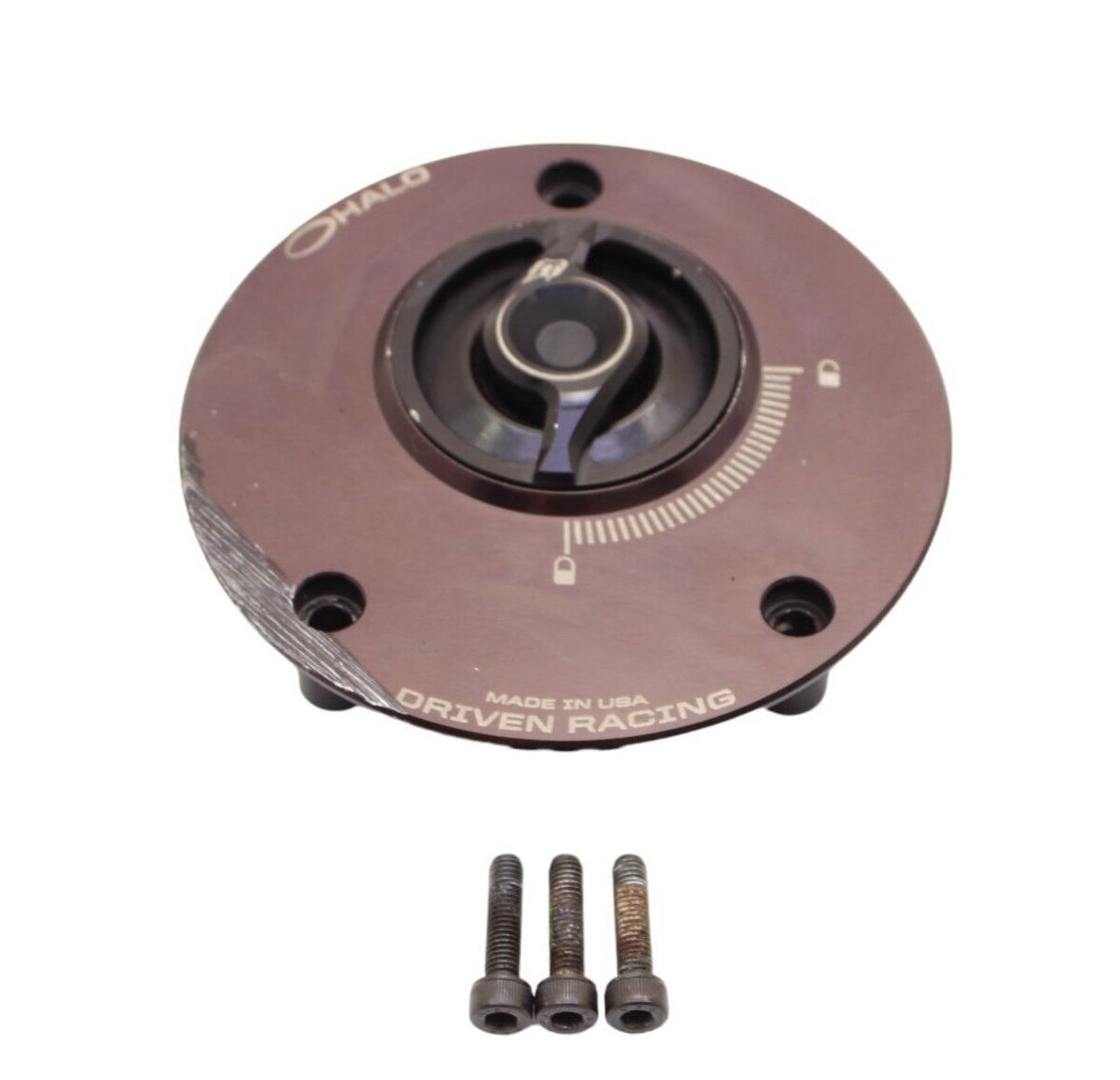 2015 - 2019 YAMAHA YZF R1 GAS CAP HALO TANK LID  BOLTS HARDWARE