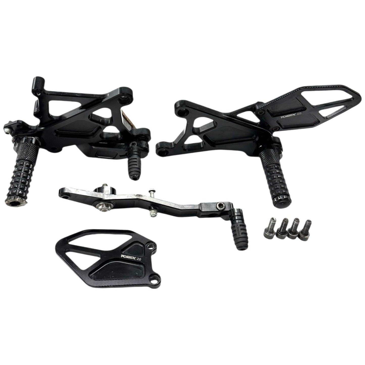 2015 - 2019 YAMAHA YZF R1 R1M VORTEX REAR SET FOOT PEGS STAND SHIFTER FOOT PEG