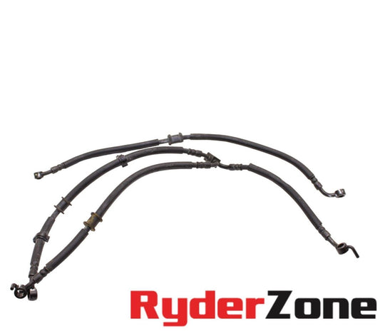2021 - 2024 KAWASAKI NINJA ZX10R BRAKE LINE SET REAR FRONT & REAR BLACK