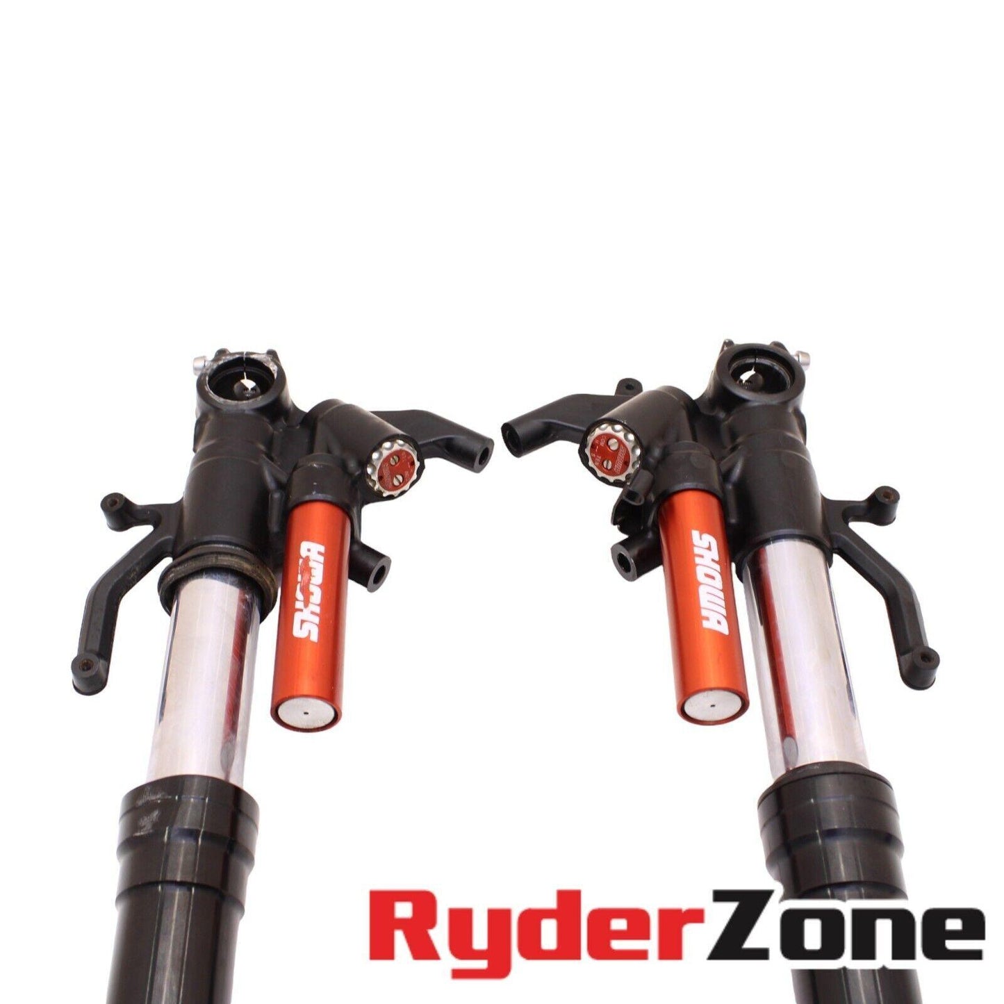 2021 - 2024 KAWASAKI NINJA ZX10R FORKS FRONT SUSPENSION BLACK TUBES BLACK