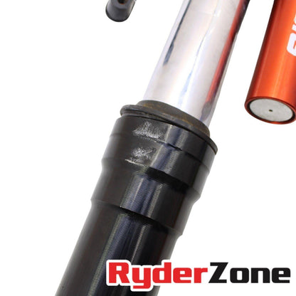 2021 - 2024 KAWASAKI NINJA ZX10R FORKS FRONT SUSPENSION BLACK TUBES BLACK