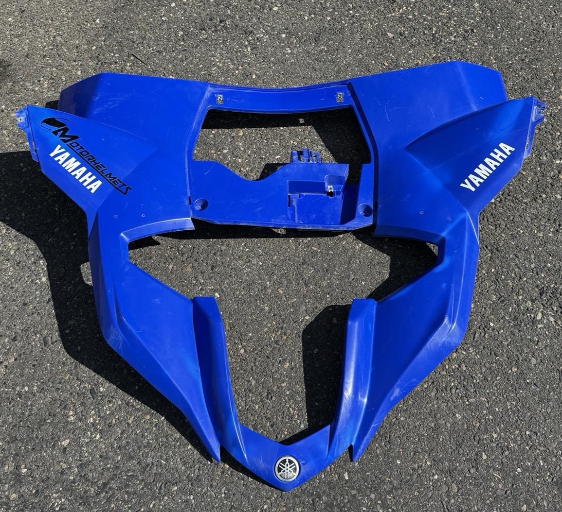 2016 - 2021 Yamaha YXZ1000R Front Fairing Cover Panel BLUE PLASTIC 2HC-F1511
