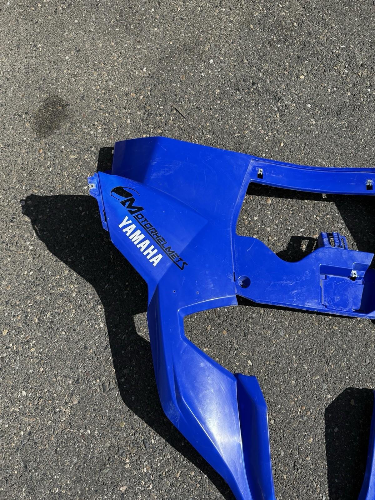 2016 - 2021 Yamaha YXZ1000R Front Fairing Cover Panel BLUE PLASTIC 2HC-F1511
