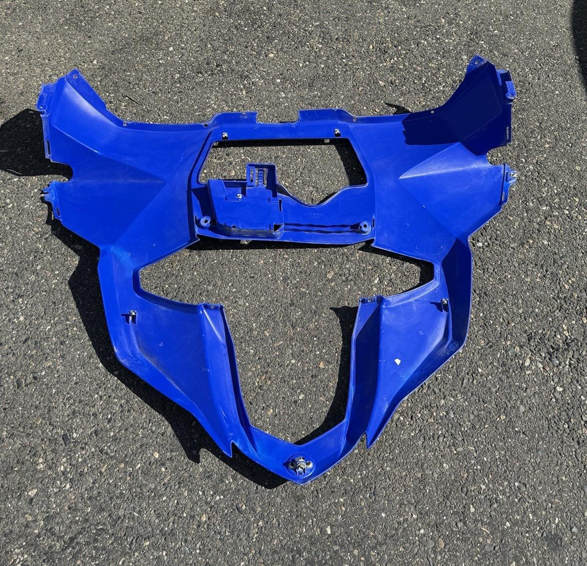 2016 - 2021 Yamaha YXZ1000R Front Fairing Cover Panel BLUE PLASTIC 2HC-F1511