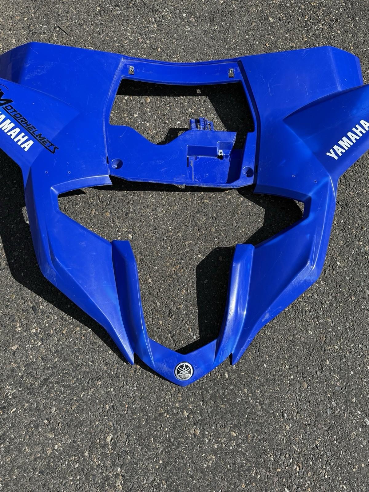 2016 - 2021 Yamaha YXZ1000R Front Fairing Cover Panel BLUE PLASTIC 2HC-F1511