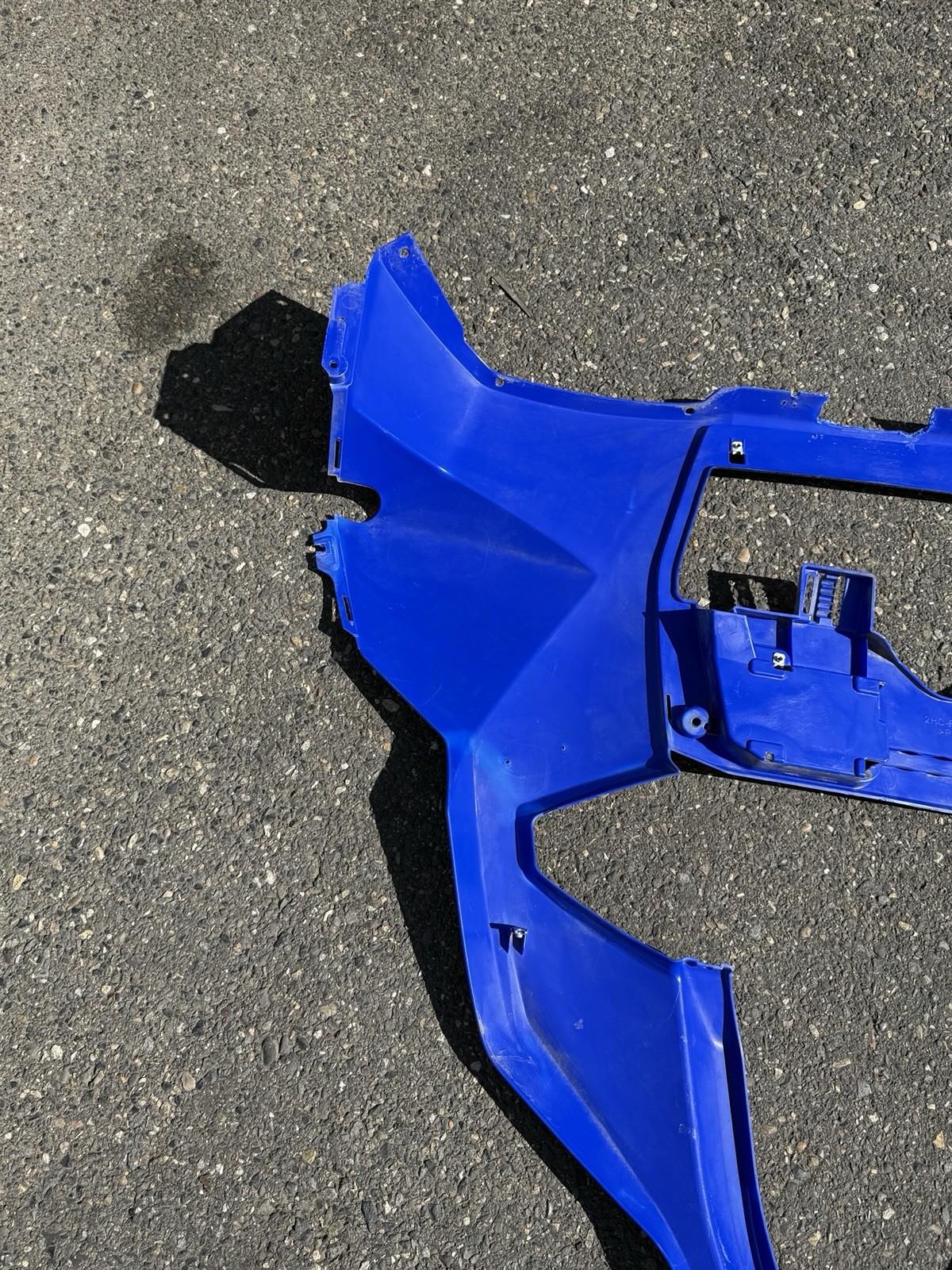 2016 - 2021 Yamaha YXZ1000R Front Fairing Cover Panel BLUE PLASTIC 2HC-F1511