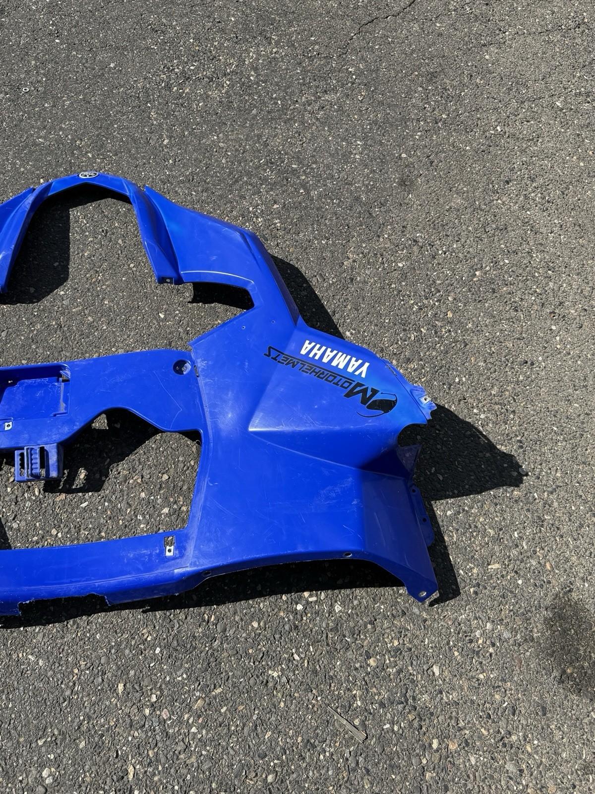 2016 - 2021 Yamaha YXZ1000R Front Fairing Cover Panel BLUE PLASTIC 2HC-F1511