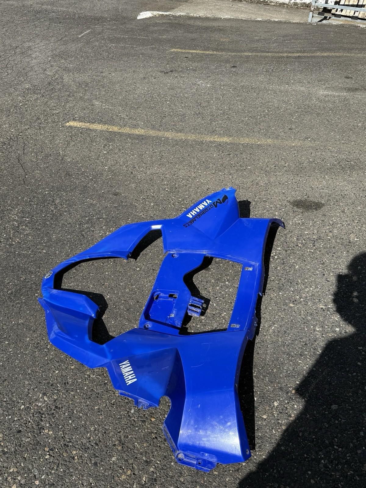 2016 - 2021 Yamaha YXZ1000R Front Fairing Cover Panel BLUE PLASTIC 2HC-F1511