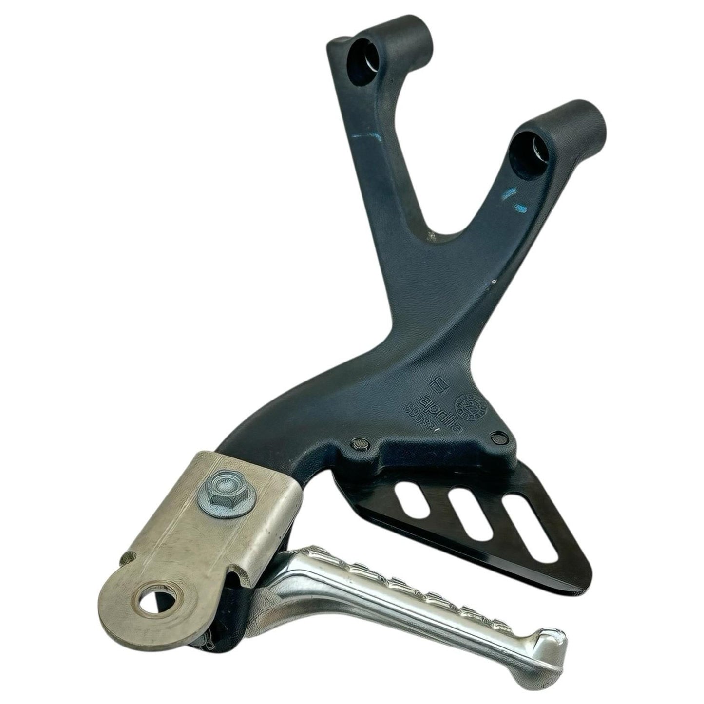 2021 - 2024 APRILIA RSV4 PASSENGER FOOT PEGS REAR BACK BRACKETS SET STOCK OEM