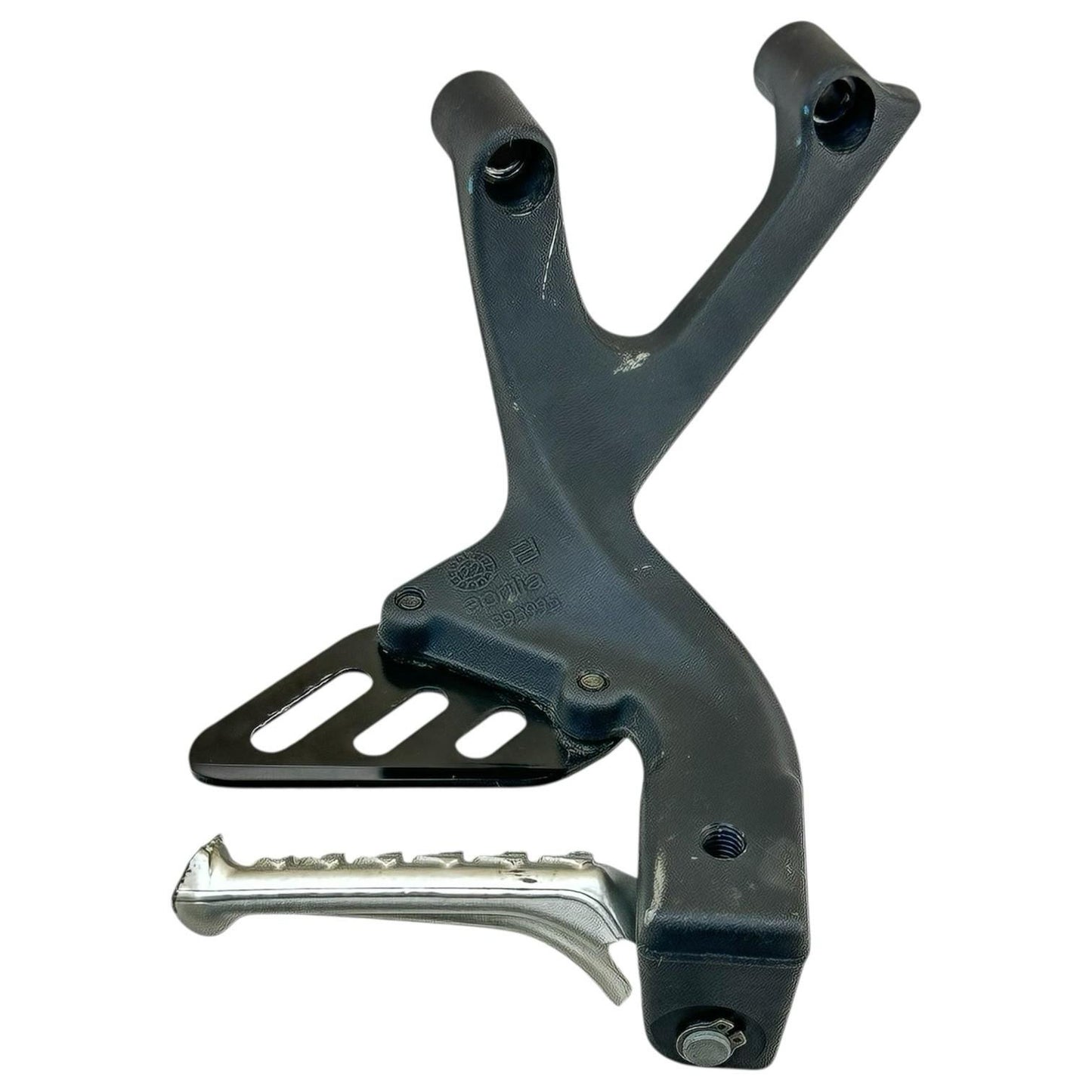 2021 - 2024 APRILIA RSV4 PASSENGER FOOT PEGS REAR BACK BRACKETS SET STOCK OEM