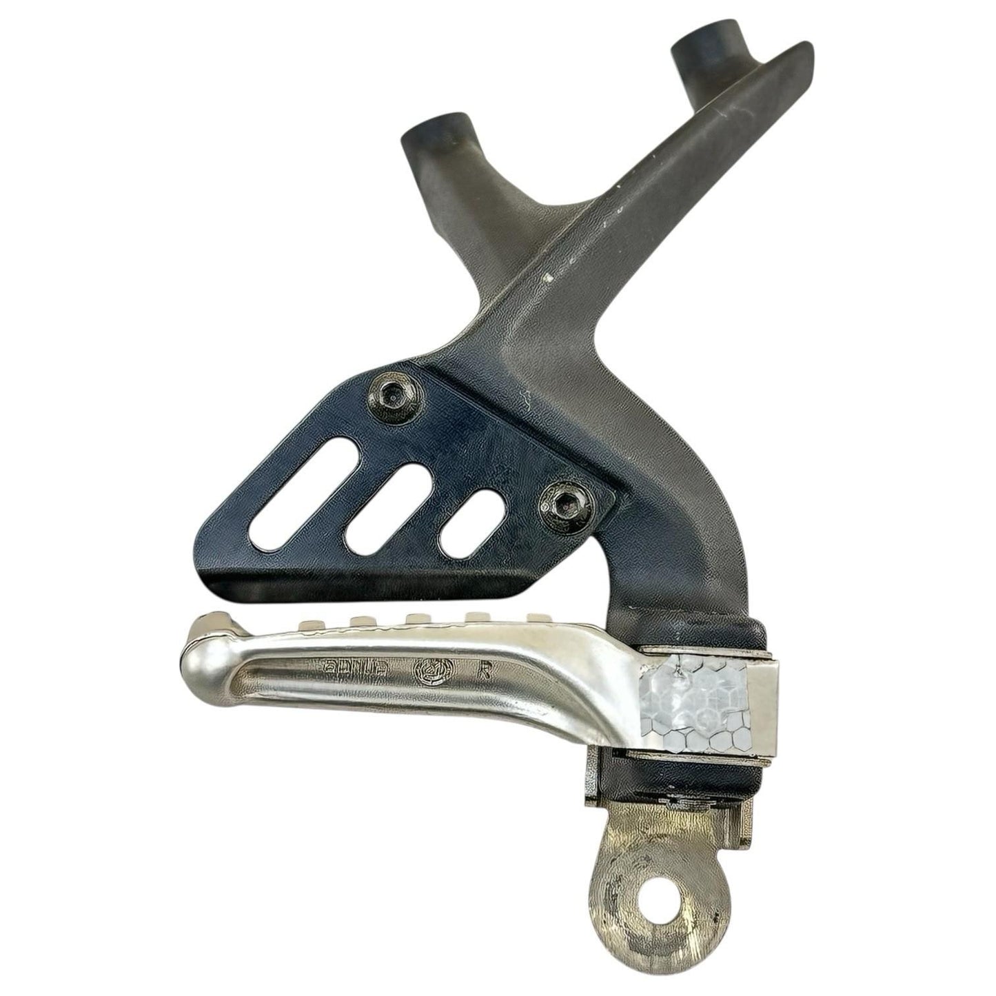 2021 - 2024 APRILIA RSV4 PASSENGER FOOT PEGS REAR BACK BRACKETS SET STOCK OEM