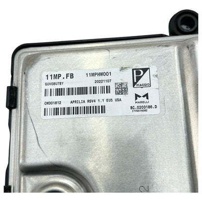 2021 - 2024 APRILIA RSV4 ECU ELECTRONIC CONTROL UNIT COMPUTER BLACK BOX STOCK