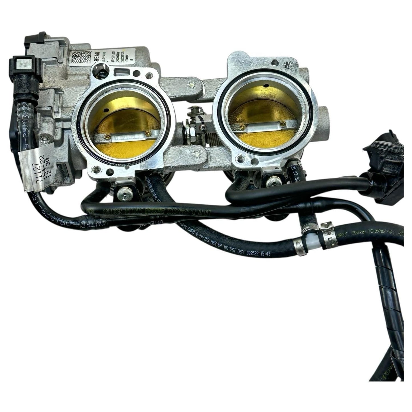 2021 - 2024 APRILIA RSV4 THROTTLE BODIES MAIN FUEL INJECTORS GAS INTAKE SET