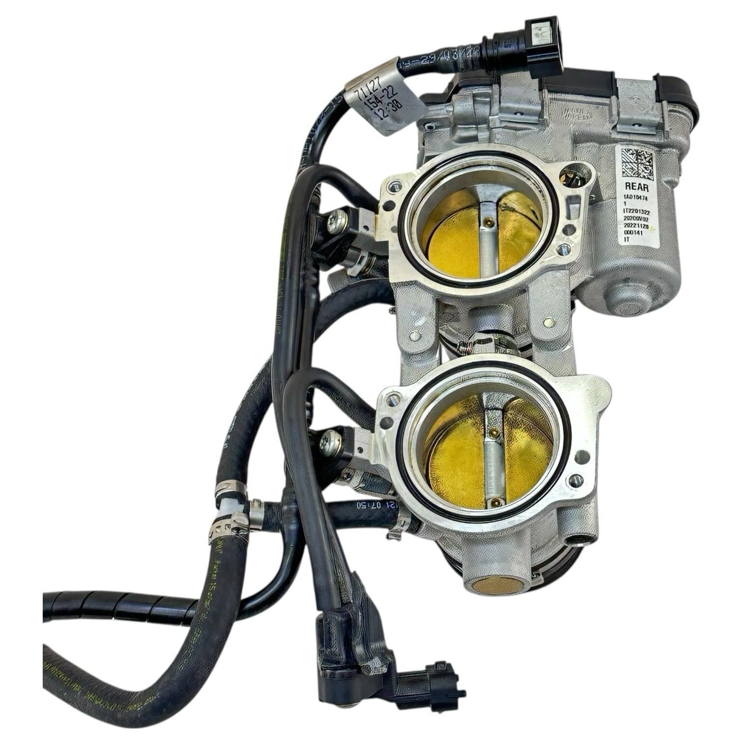 2021 - 2024 APRILIA RSV4 THROTTLE BODIES MAIN FUEL INJECTORS GAS INTAKE SET