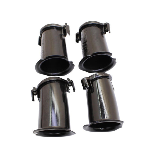 2017 - 2020 APRILIA TUONO V4 VELOCITY STACKS AIRBOX TUNNEL FUNNEL BLACK