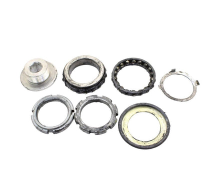 2017 - 2020 APRILIA TUONO V4 FORK BEARINGS TRIPLE TREE HARDWARE NUT SILVER