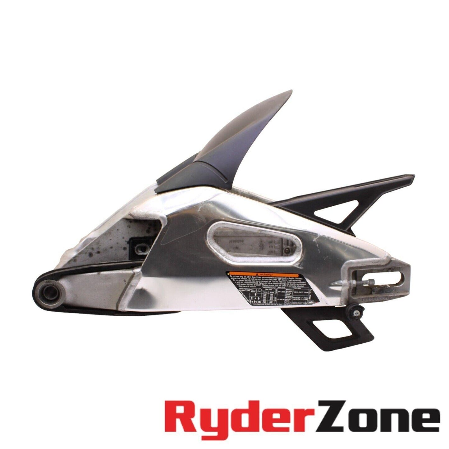 2017 - 2020 APRILIA TUONO V4 SWINGARM REAR SWING ARM SHOCK BACK ARM SILVER STOCK