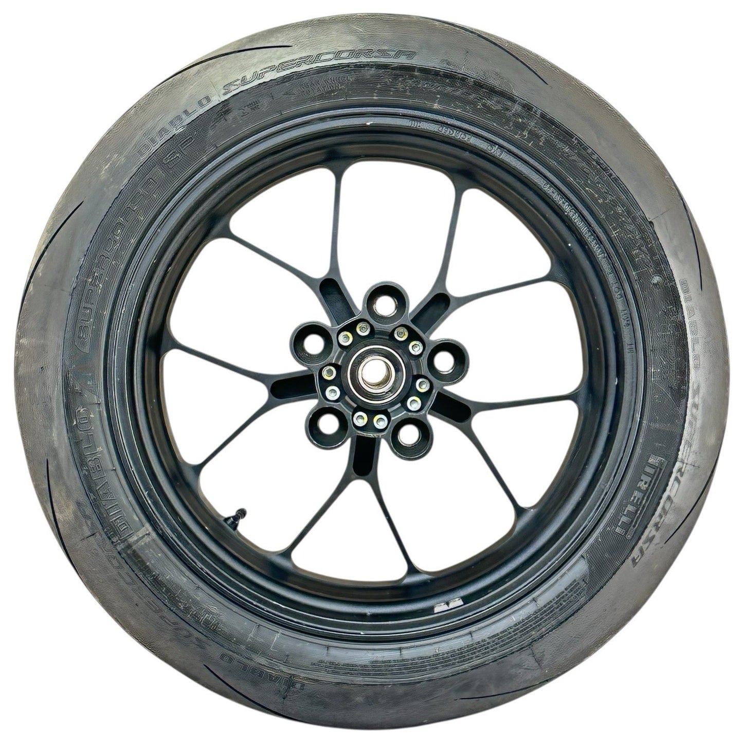 2021 - 2024 APRILIA RSV4 REAR WHEEL RIM BACK TIRE HUB BLACK FORGED STOCK OEM