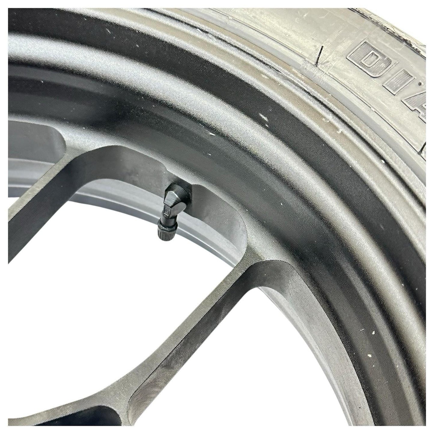 2021 - 2024 APRILIA RSV4 REAR WHEEL RIM BACK TIRE HUB BLACK FORGED STOCK OEM