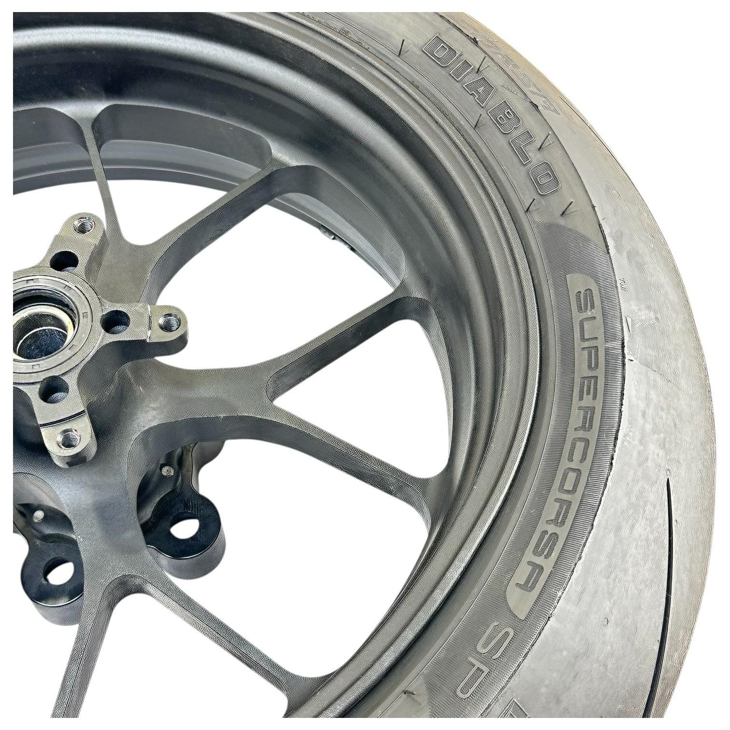 2021 - 2024 APRILIA RSV4 REAR WHEEL RIM BACK TIRE HUB BLACK FORGED STOCK OEM