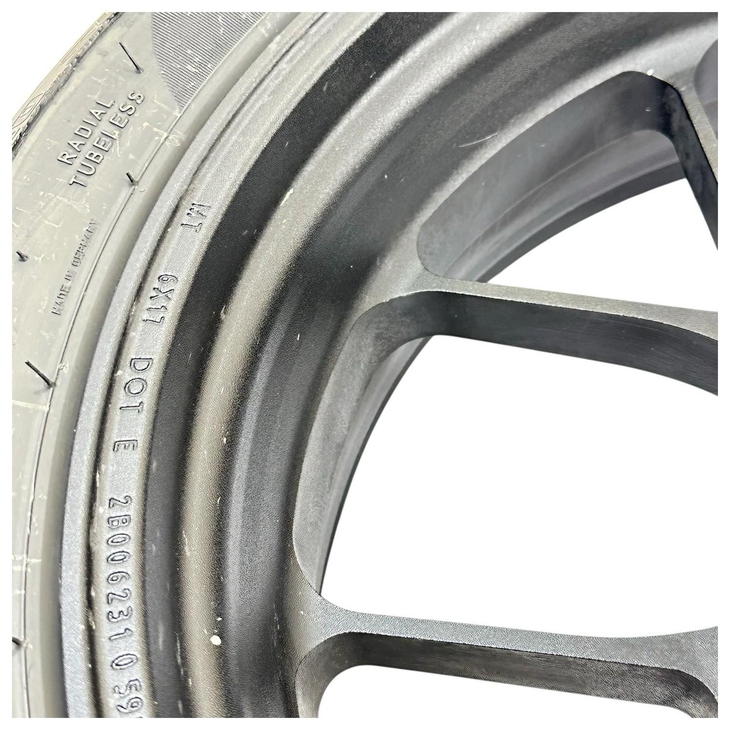 2021 - 2024 APRILIA RSV4 REAR WHEEL RIM BACK TIRE HUB BLACK FORGED STOCK OEM