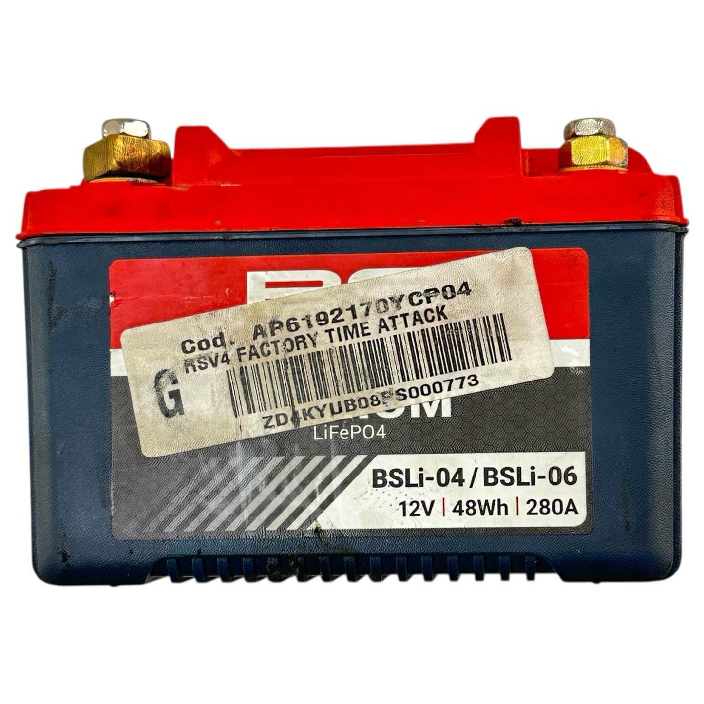 2021 - 2024 APRILIA RSV4 BATTERY 12V 48Wh 280A TIME ATTACK STOCK OEM