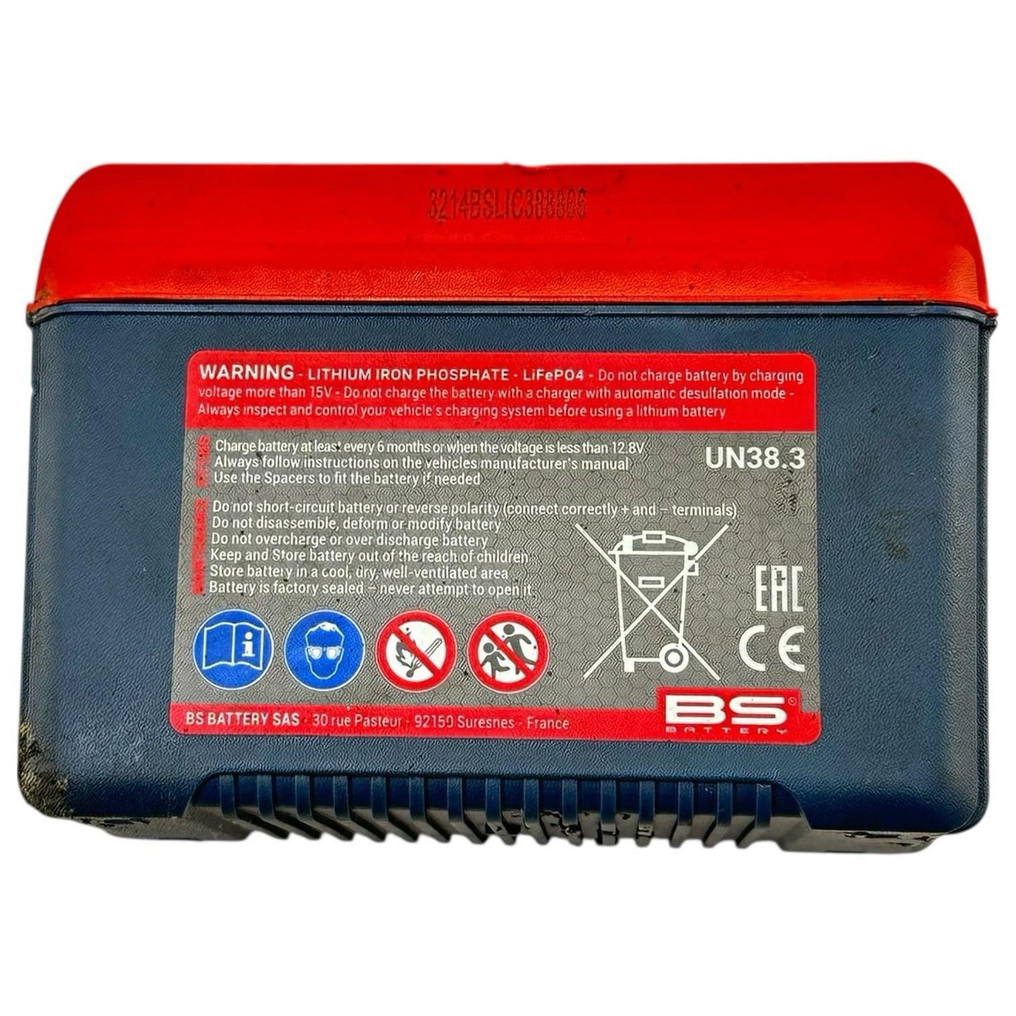 2021 - 2024 APRILIA RSV4 BATTERY 12V 48Wh 280A TIME ATTACK STOCK OEM