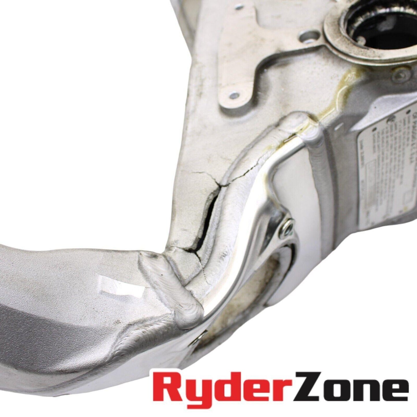 2017 - 2020 APRILIA TUONO V4 FRAME CHASSIS MAIN STOCK SILVER *DAMAGED*