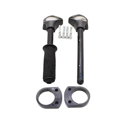 2006 - 2011 KAWASAKI NINJA ZX14 HANDLEBAR SET CLIP ON BLACK STRAIGHT