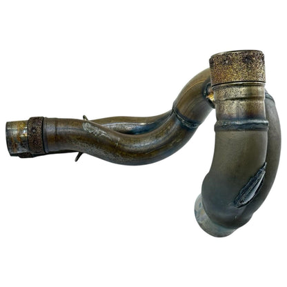 2021 - 2024 APRILIA RSV4 EXHAUST HEADER PIPES MANIFOLD MID STOCK OEM *DENT*