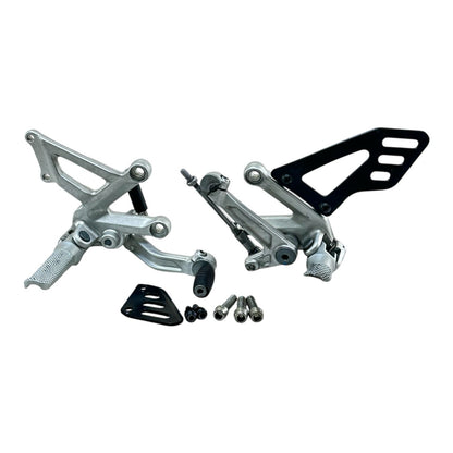 2021 - 2024 APRILIA RSV4 REARSET FOOT REST PEG SHIFT LEFT RIGHT SET *DAMAGE*