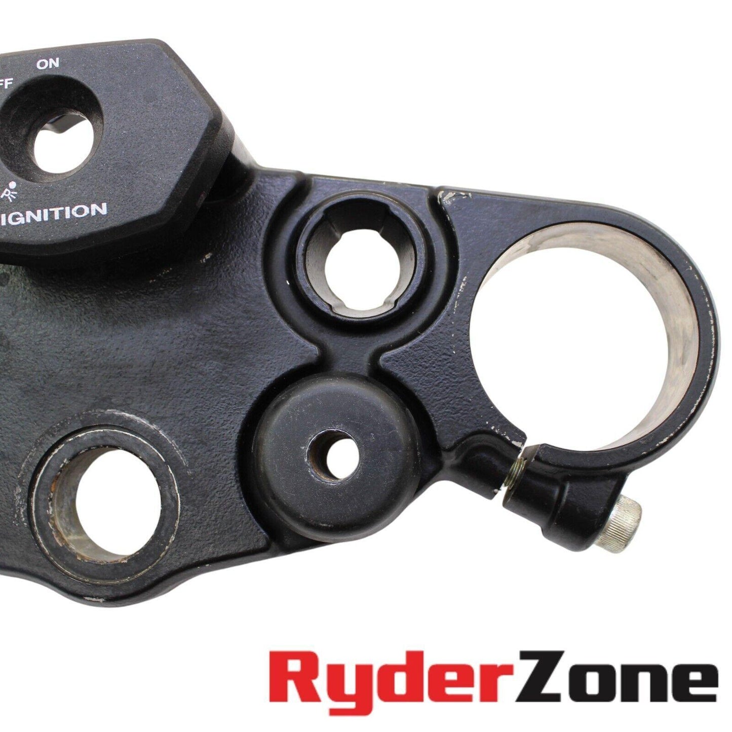 2008 - 2020 SUZUKI HAYABUSA TRIPLE TREE CLAMP UPPER CLAMP HANDLEBAR BLACK