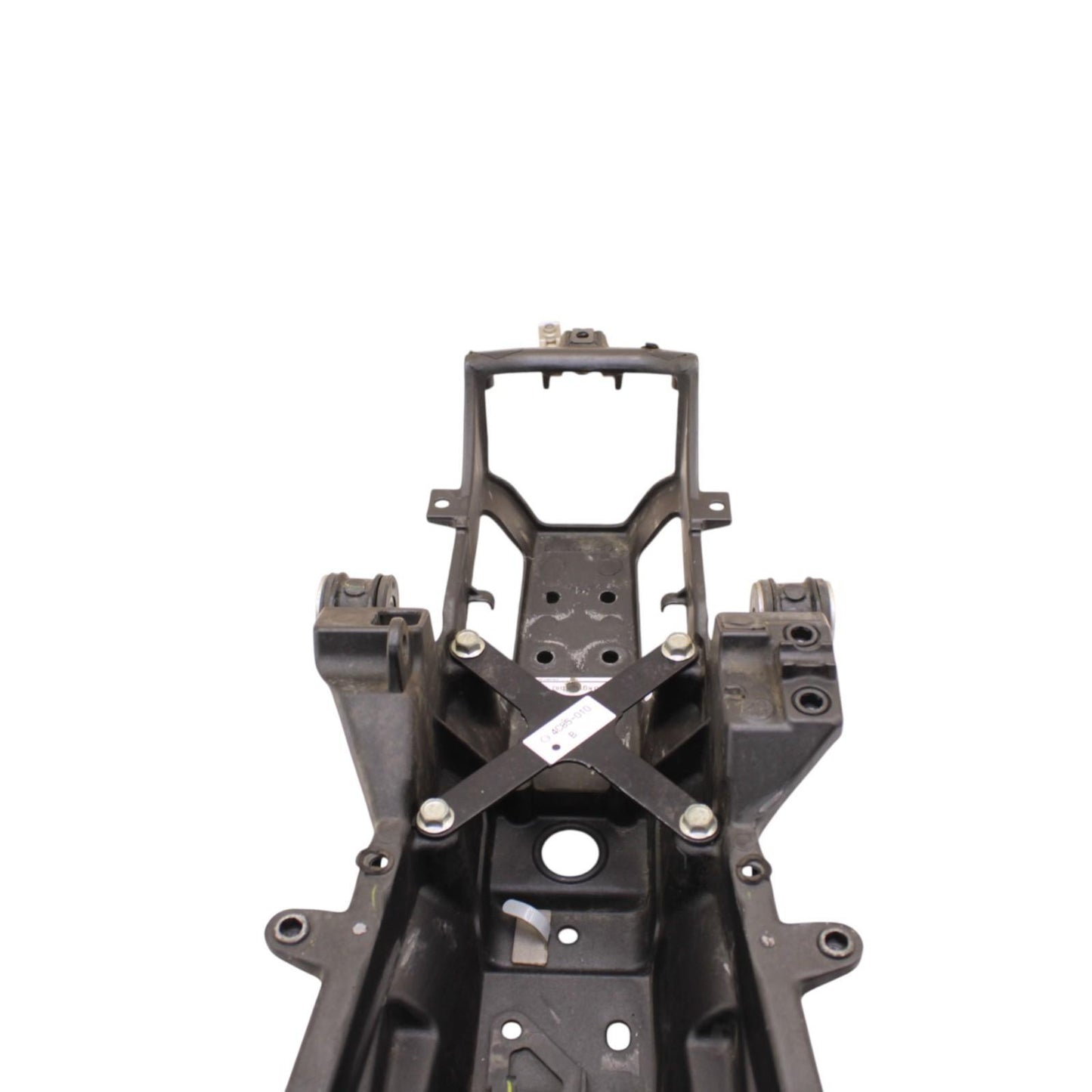 2004 - 2008 YAMAHA YZF R1 REAR SUBFRAME BACK TAIL FRAME BLACK STOCK *CRACKED*