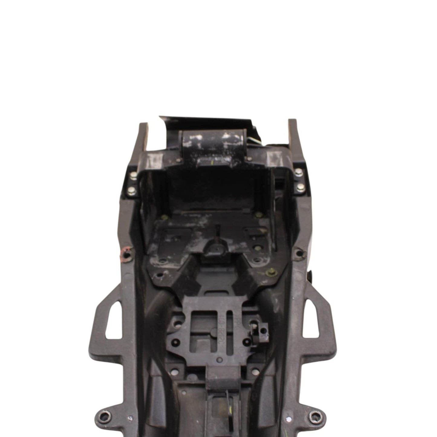 2004 - 2008 YAMAHA YZF R1 REAR SUBFRAME BACK TAIL FRAME BLACK STOCK *CRACKED*