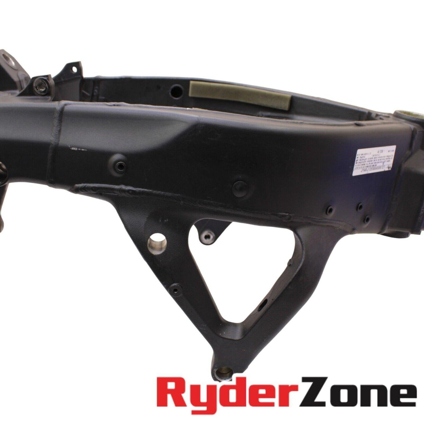 2006 2007 YAMAHA YZF R6 FRAME CHASSIS STRAIGHT BLACK MAIN STRAIGHT STOCK