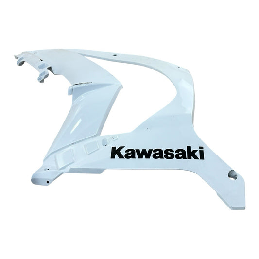 2016 - 2020 KAWASAKI NINJA ZX10R LEFT SIDE FAIRING COWL WHITE PLASTIC STOCK OEM