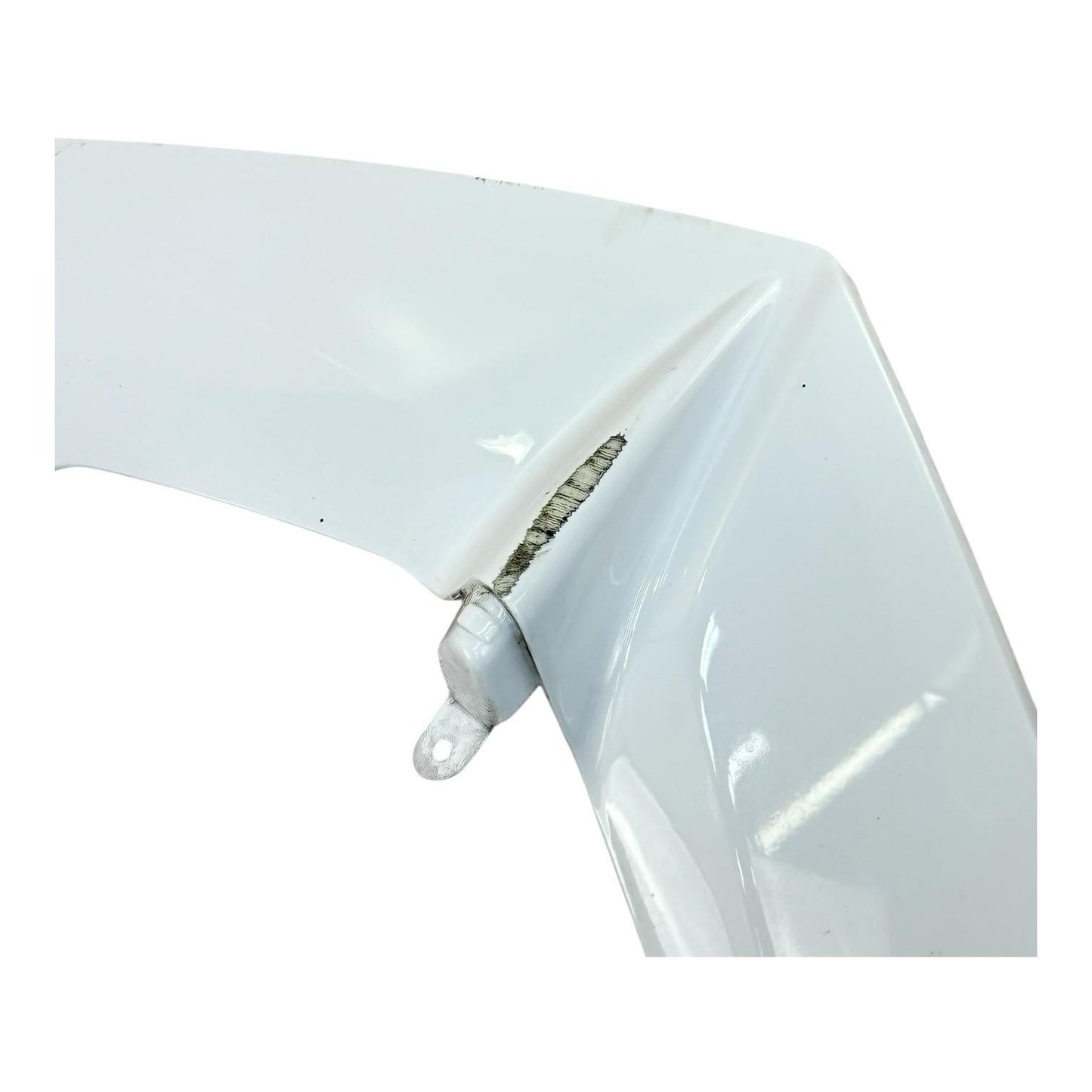 2016 - 2020 KAWASAKI NINJA ZX10R LEFT SIDE FAIRING COWL WHITE PLASTIC STOCK OEM