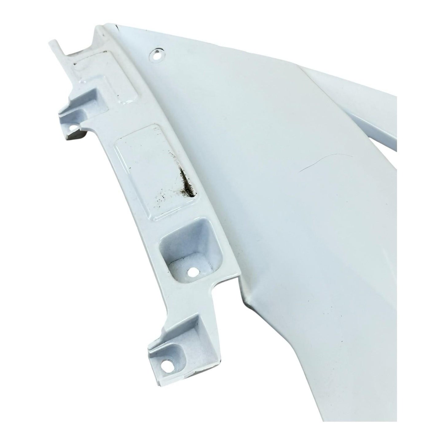 2016 - 2020 KAWASAKI NINJA ZX10R LEFT SIDE FAIRING COWL WHITE PLASTIC STOCK OEM