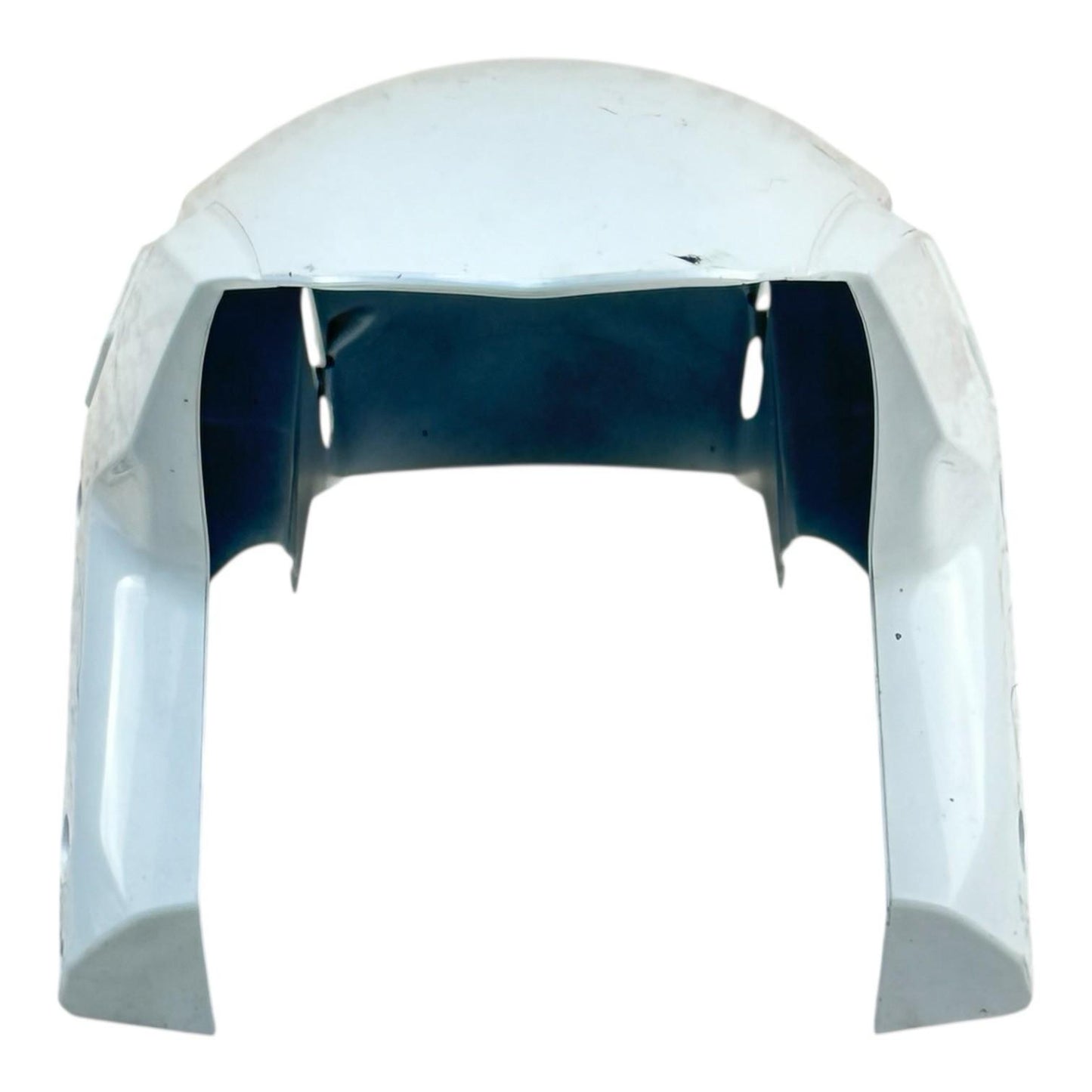 2016 - 2020 KAWASAKI NINJA ZX10R FRONT FENDER WHEEL COVER WHITE PLASTIC STOCK