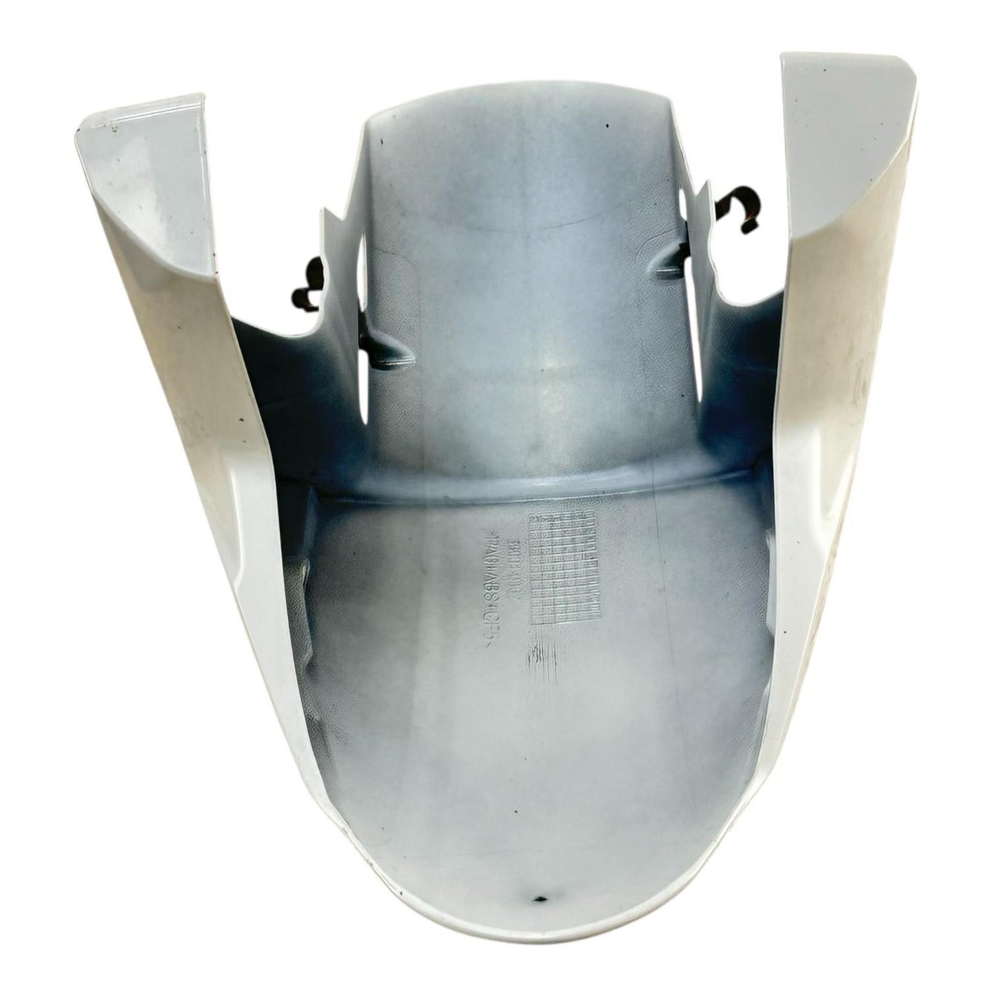 2016 - 2020 KAWASAKI NINJA ZX10R FRONT FENDER WHEEL COVER WHITE PLASTIC STOCK