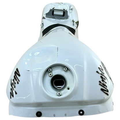 2016 - 2020 KAWASAKI NINJA ZX10R FUEL TANK GAS PETROL RESERVOIR WHITE *DENTED*