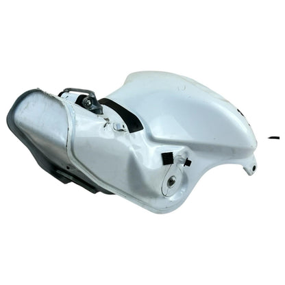 2016 - 2020 KAWASAKI NINJA ZX10R FUEL TANK GAS PETROL RESERVOIR WHITE *DENTED*